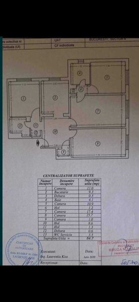 Militari Apartament 4 camere decomandat 85 mp zona Gorjului!